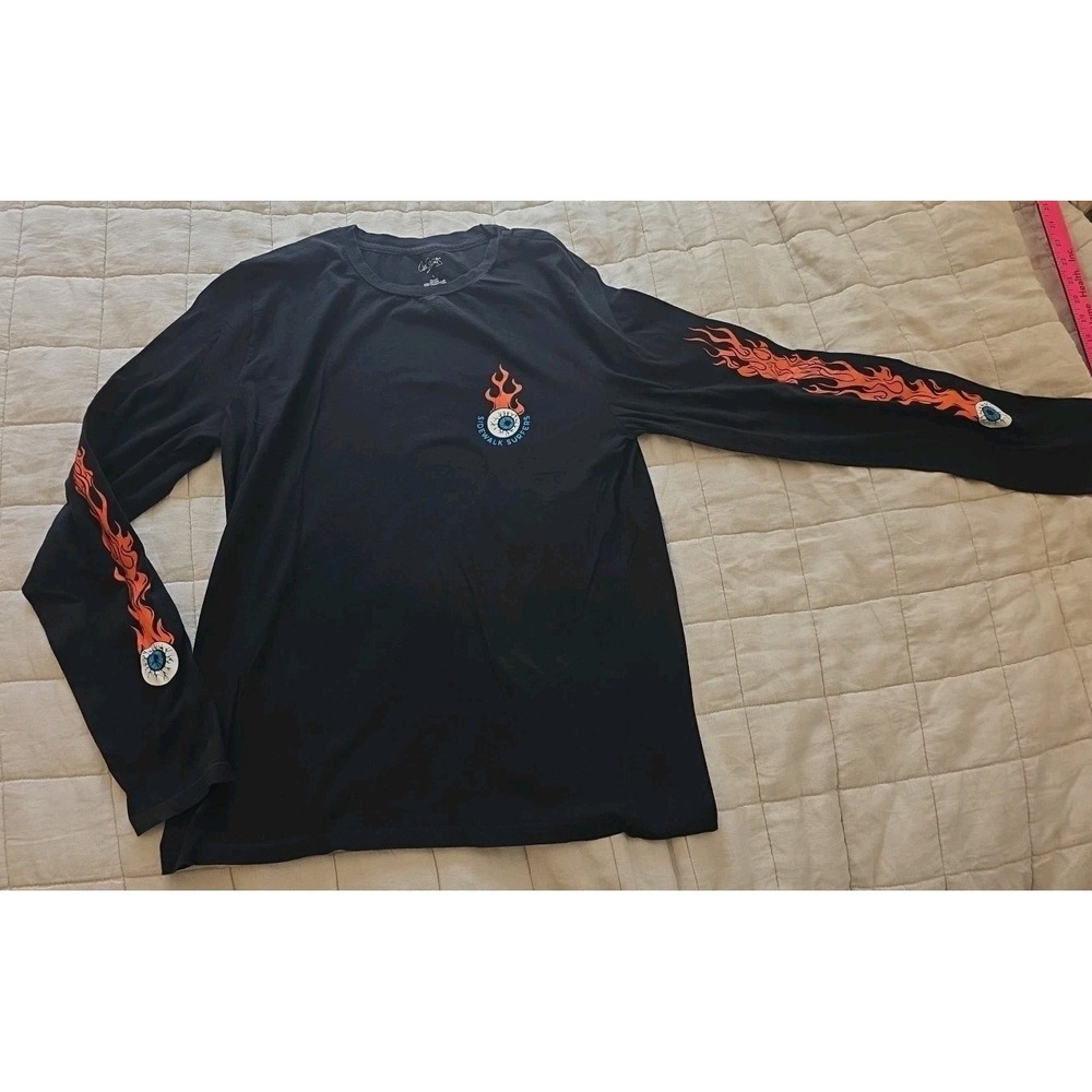 City Streets Mens Long Sleeve T-shirt‎ Size Large Sidewalk Surfers